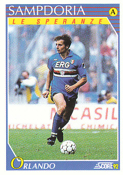 Alessandro Orlando Sampdoria Score 92 Seria A #402